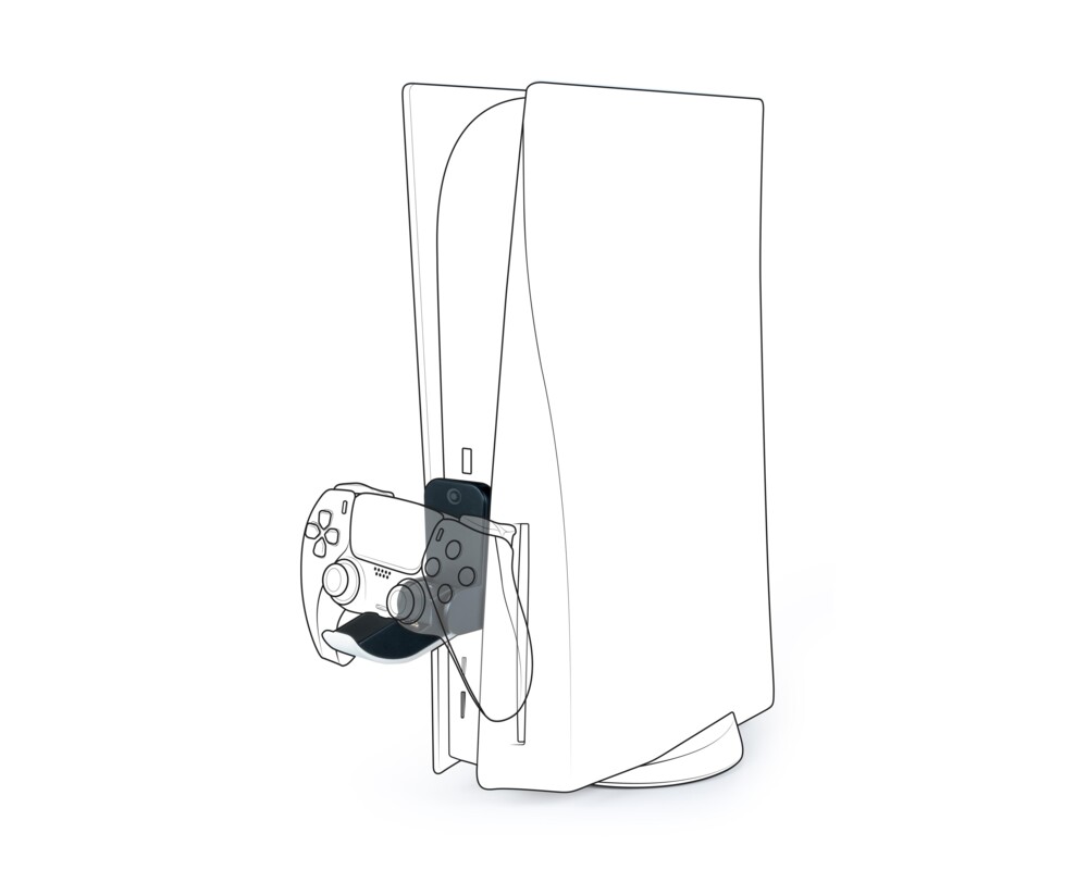 Геймърски аксесоари Поставка за зареждане NACON за PS5 DualSense 4