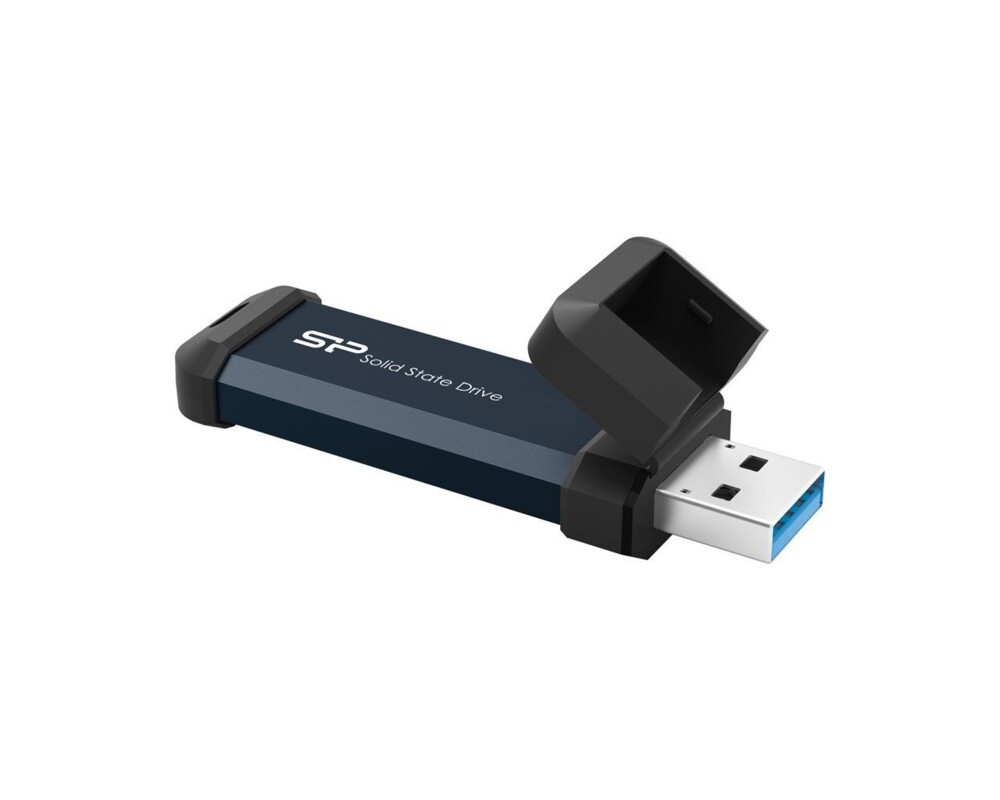 SSD SSD Silicon Power MS60 Blue 500GB, USB-A 3.2 Gen2 2