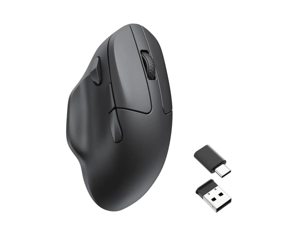 Мишка Безжична мишка Keychron M7 1000Hz, Matte Black 2