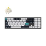 <span>Клавиатура</span> Безжична механичка клавиатура Keychron Q6 MAX Gateron Jupiter Banana Switch - Carbon Black <span class='catalog-num-in-name'>KEYCHRON-KEY-Q6M-M4</span> - 