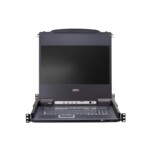 <span>KVM switch</span> KVM Конзола ATEN CL5716M, 17" 16-Port PS/2-USB VGA Single Rail LCD KVM Switch <span class='catalog-num-in-name'>ATEN-CL5716M</span> - 