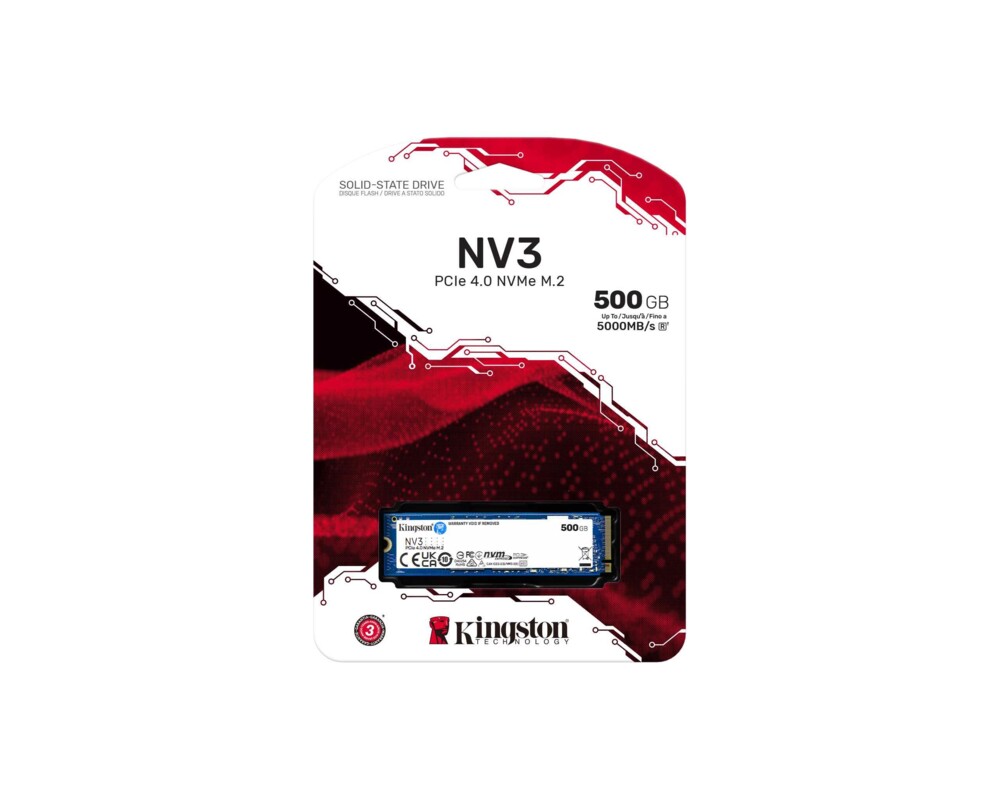 SSD 500GB Kingston NV3 SSD M.2 3