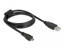  DeLock, USB-A мъжко - MicroUSB-B мъжко, USB 2.0, 1 м, Черен 765806 DELOCK-82299 на топ цена - PIC.bg