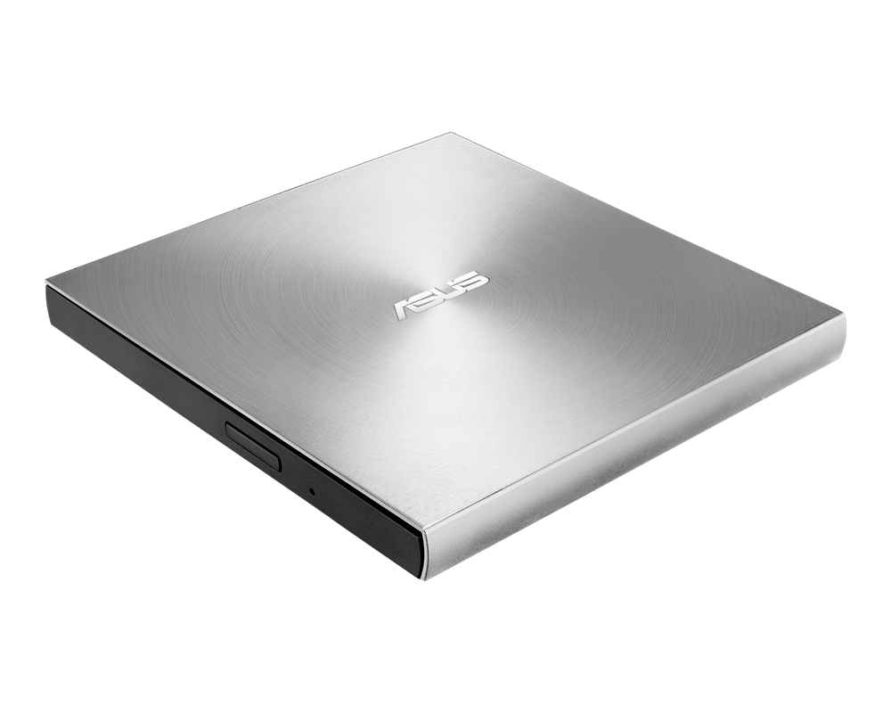 Оптично устройство Външно USB DVD записващо устройство ASUS ZenDrive U7M Ultra-slim, USB 2.0, Сив