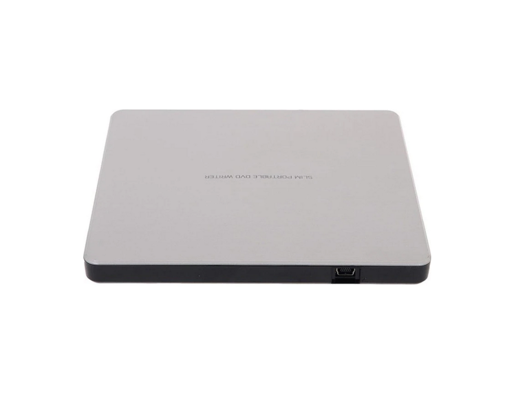 Оптично устройство Външно DVD записващо устройство Slim, LG GP60NS60, USB 2.0, сребристо 2