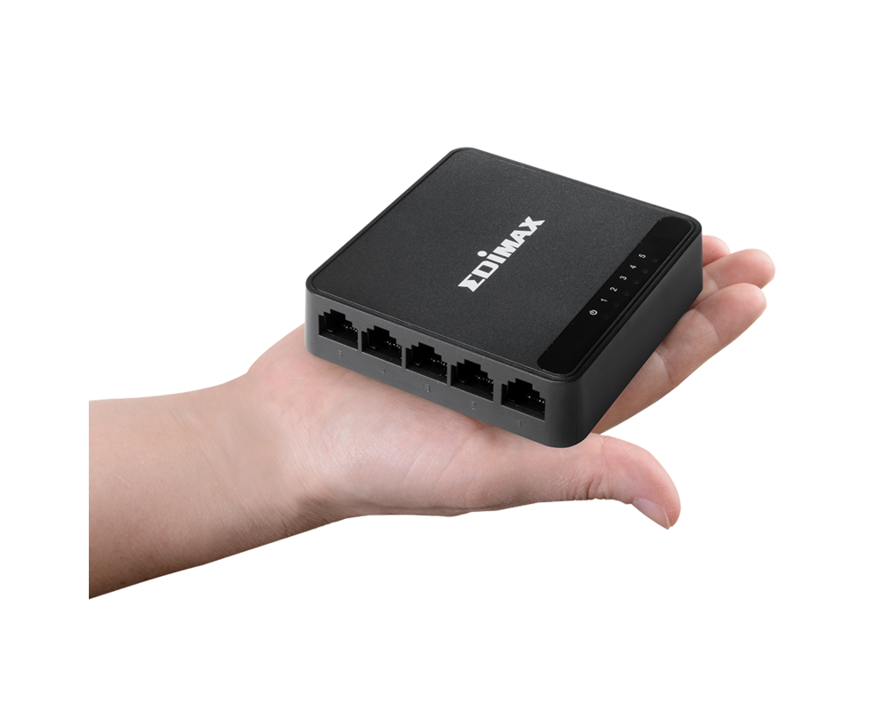 Switch (Комутатор) Суич EDIMAX ES-3305P V3, 5 портов, 10/100 Mbps 4