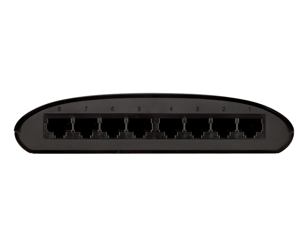 Switch (Комутатор) Суич D-Link DES-1008D/E, 8 портов 10/100, Desktop 3