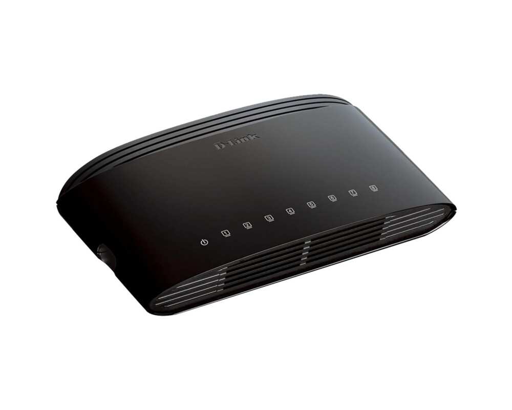 Switch (Комутатор) Суич D-Link DES-1008D/E, 8 портов 10/100, Desktop 2