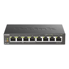  Суич D-Link DGS-1008P, 4x PoE + 4 x стандартни, 10/100/1000, Gigabit,  766506 D-LINK-DGS-1008P на топ цена - PIC.bg