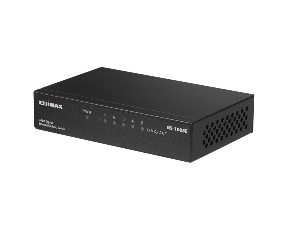 Switch (Комутатор) Суич EDIMAX GS-1005E, 5 портов, Gigabit 2