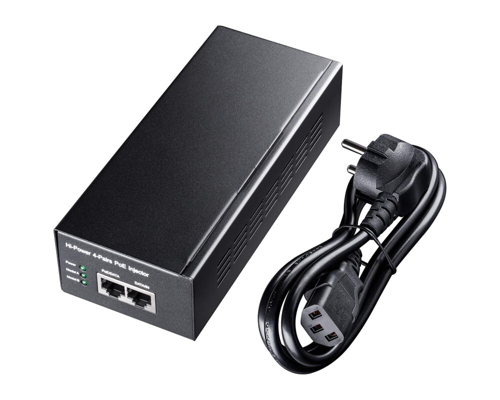 PoE адаптер PoE инжектор Cudy POE300, Gigabit PoE+/PoE, 60W,метална кутия 3