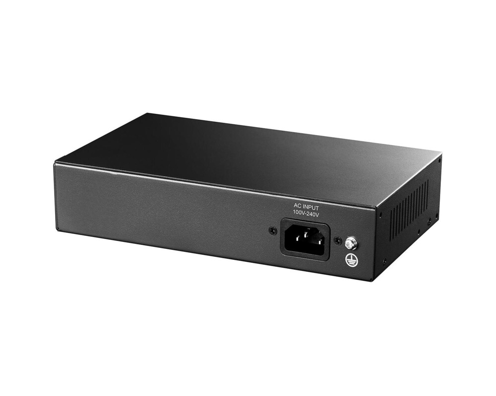 Switch (Комутатор) Суич Cudy FS1010PG, 8 портов, 10/100, PoE+ Switch 120W, 2 x Uplink порта 10/100/1000 2