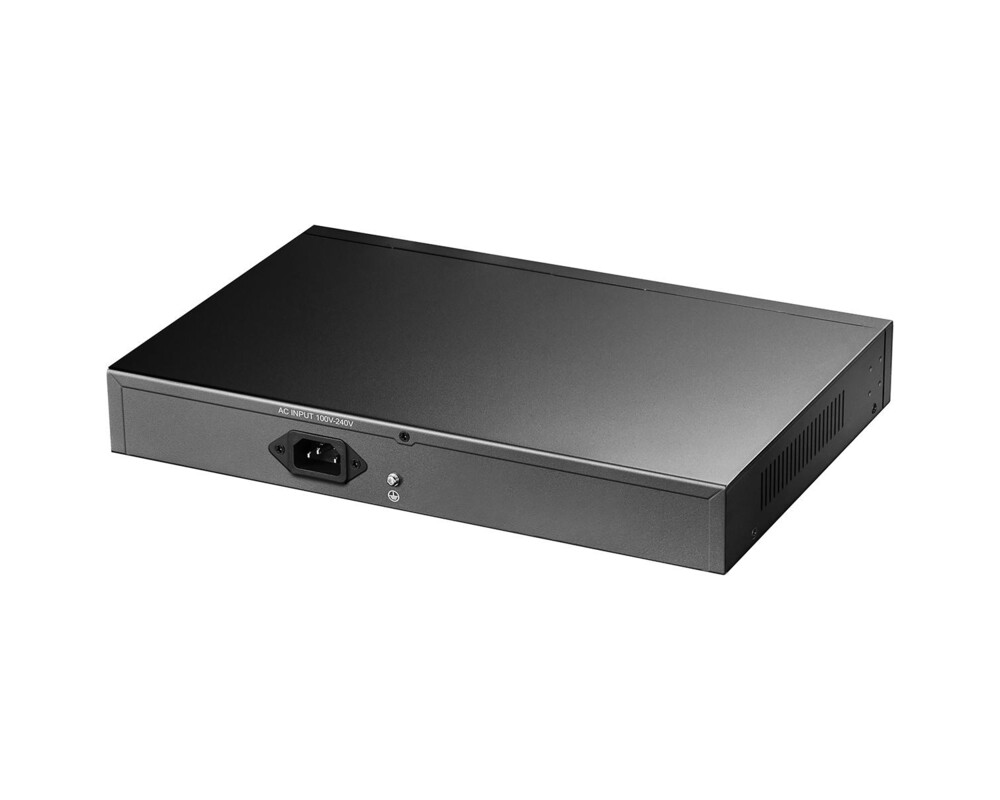 Switch (Комутатор) Суич Cudy FS1018PS1, 16 x 10/100 PoE+ Switch 190W, 2 x Gigabit порта, 1 x SFP Slot 2