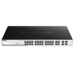 <span>Switch (Комутатор)</span> Суич D-Link DGS-1210-24P/E, 24 PoE 10/100/1000 Base-T port with 4 x 1000Base-T /SFP ports, Управляем, Монтаж в шкаф <span class='catalog-num-in-name'>D-LINK-DGS-1210-24P</span> - 