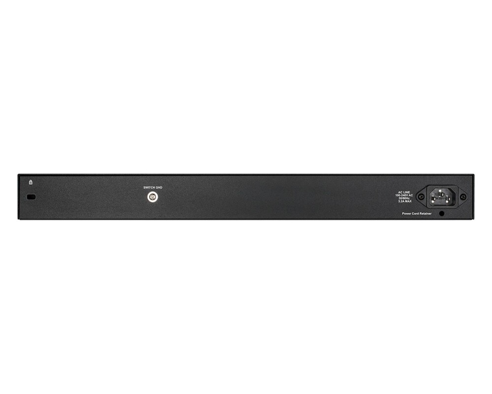 Switch (Комутатор) Суич D-Link DGS-1210-24P/E, 24 PoE 10/100/1000 Base-T port with 4 x 1000Base-T /SFP ports, Управляем, Монтаж в шкаф 2