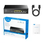 Switch (Комутатор) Суич Cudy GS1006P, 6 x портов 10/100/1000Mbps PoE, 65W 3