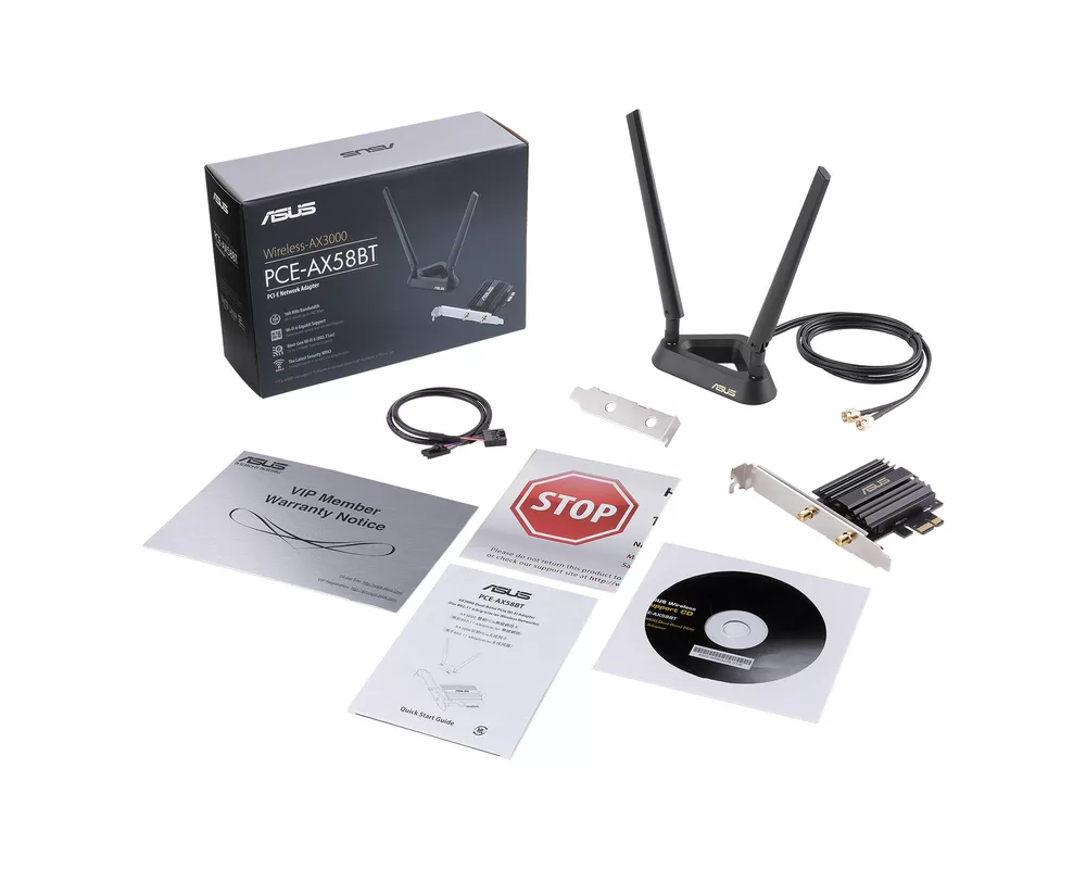 Мрежова карта ASUS PCE-AX58BT WiFi 10