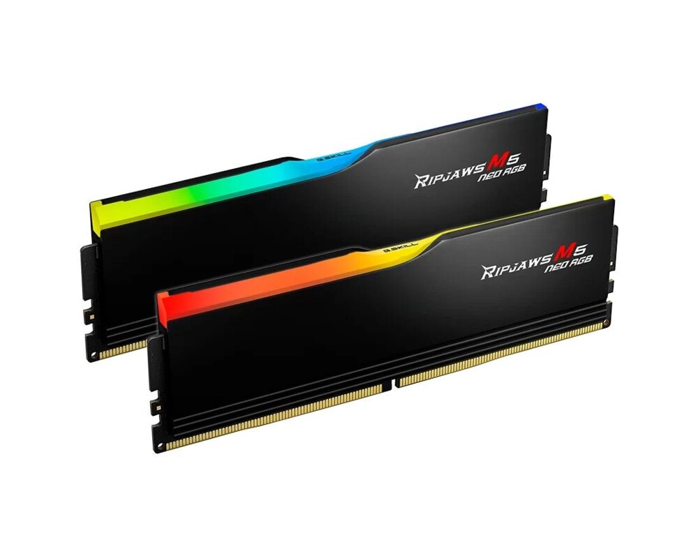 Памет G.SKILL Ripjaws M5 Neo RGB Black 32GB(2x16GB) DDR5-6000 2