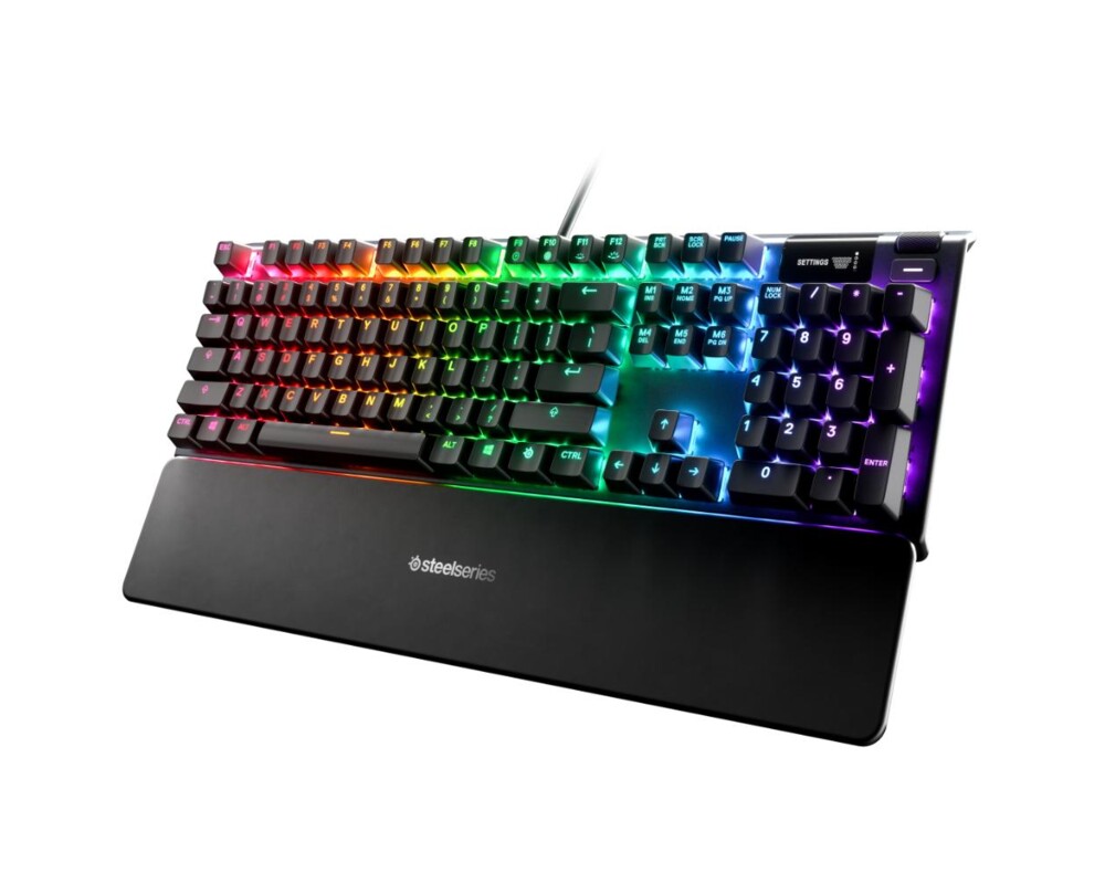 Клавиатура Геймърскa клавиатура SteelSeries Apex 5 Blue Switch 4