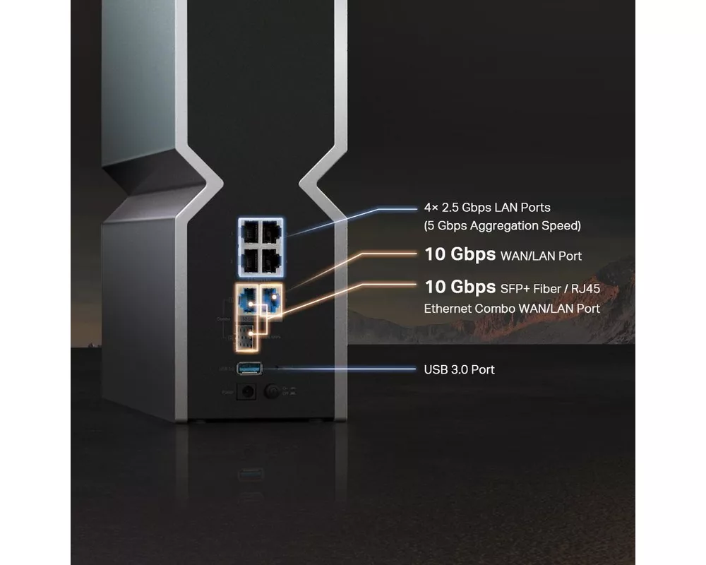 Рутер TP-Link Archer BE800 BE19000 3-лентов 17