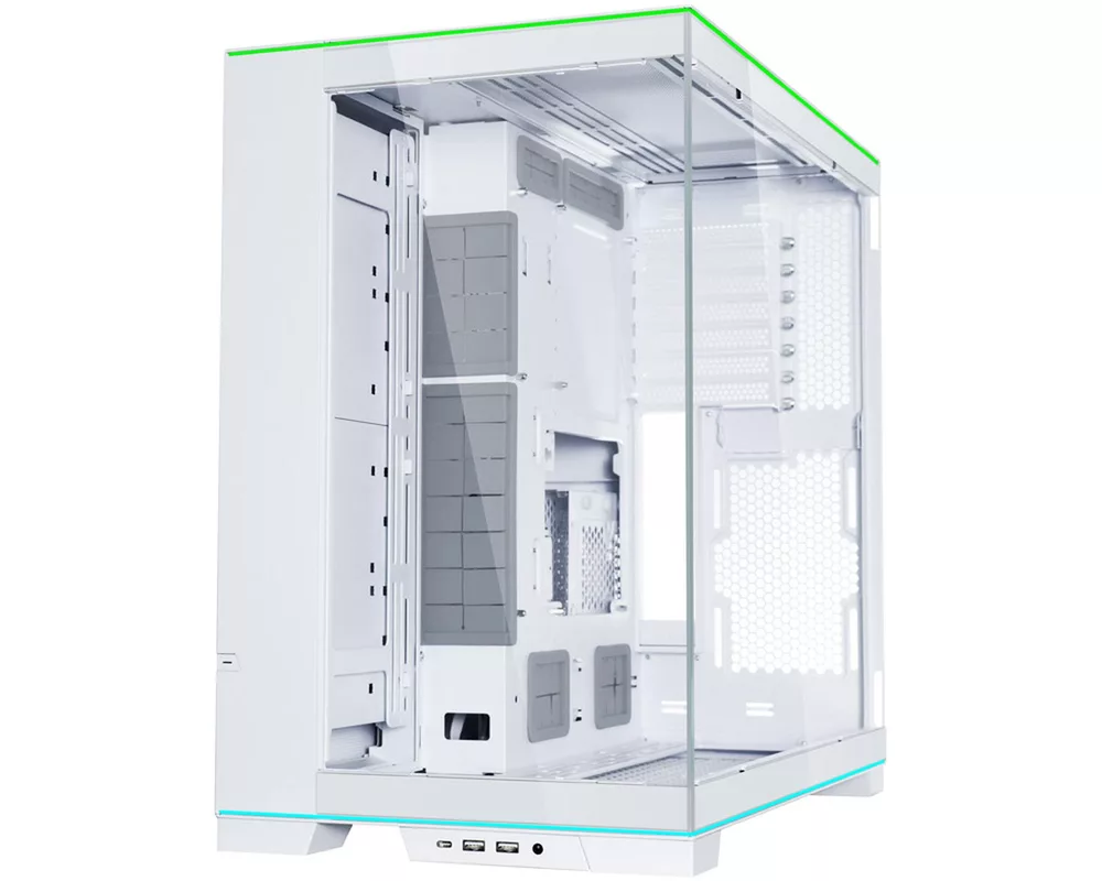 Кутия Lian Li PC-O11 Dynamic EVO RGB Mid-Tower, Tempered Glass, Бяла 5