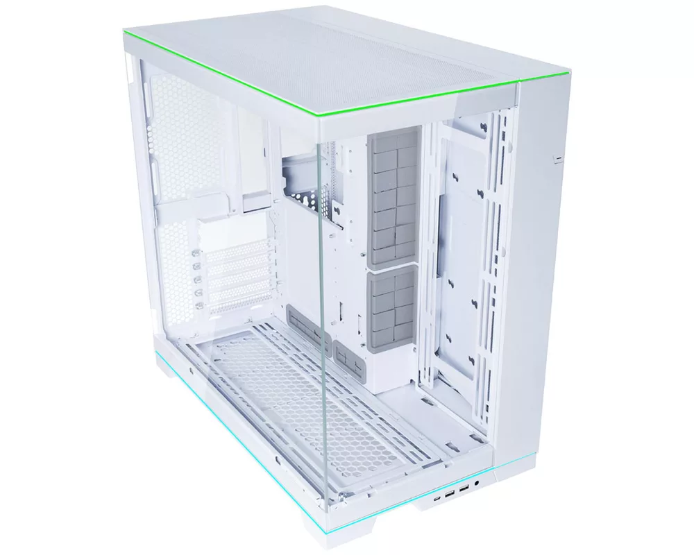 Кутия Lian Li PC-O11 Dynamic EVO RGB Mid-Tower, Tempered Glass, Бяла 3