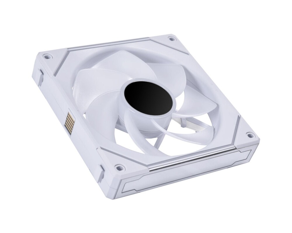 Вентилатор Lian-Li UNI SL-INF Reverse Blade, 140 ARGB PWM, Бял 2