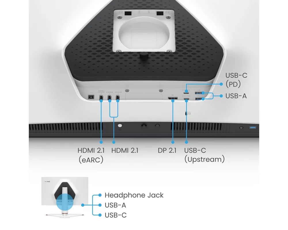 Монитор BenQ Mobiuz EX321UX, 31.5", 144Hz 6