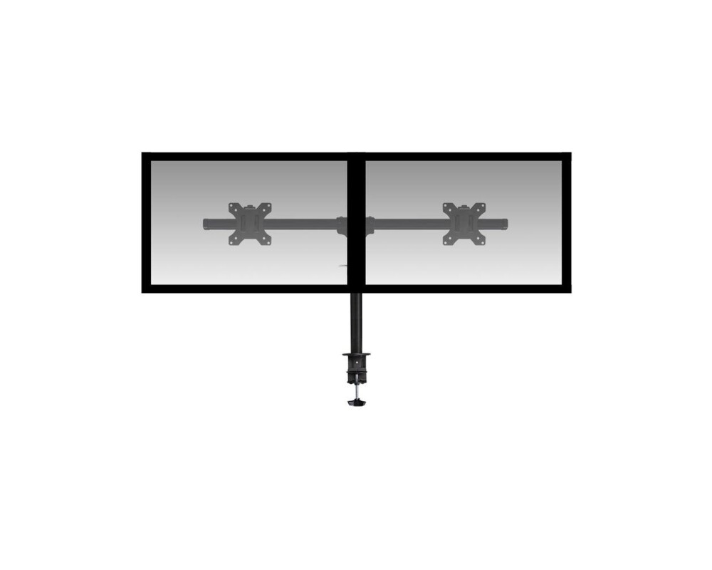 Стойка за 2 мониторa ACT AC8315, за бюро, Регулируема, 27", 10 кг, Черна 5