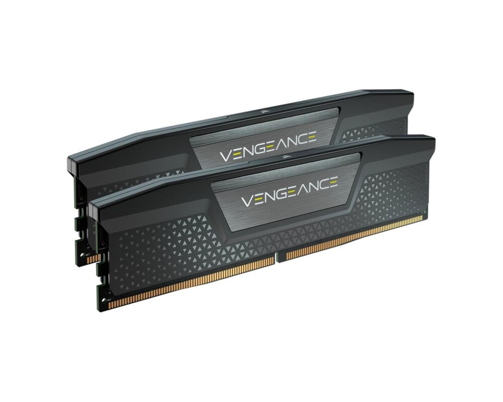 Памет 64GB (2x32GB) Corsair DDR5, 6400MT/s DIMM, VENGEANCE Black Heatspreader 3