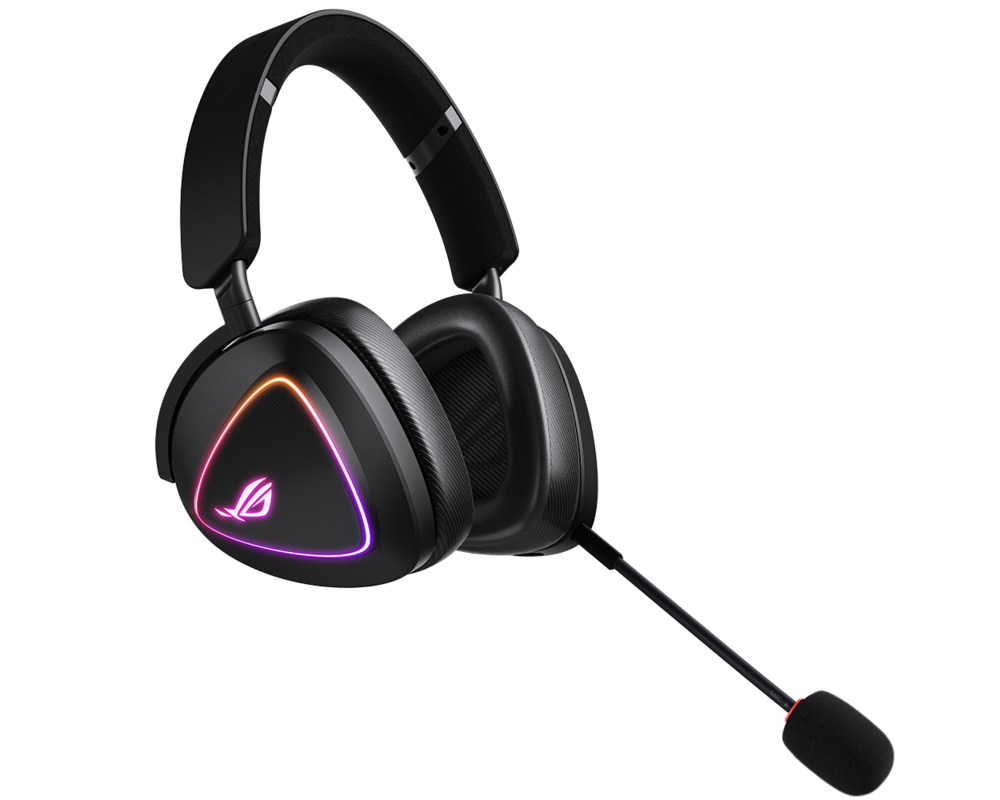 Слушалки ASUS A701 ROG DELTA II Wireless Headset Black 3