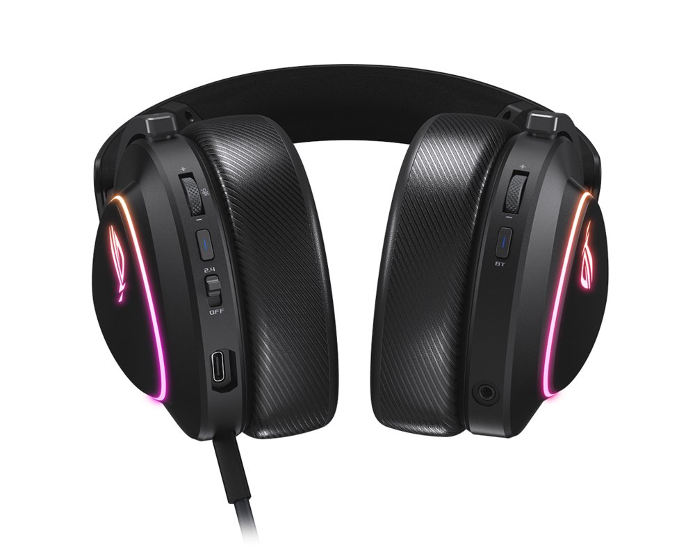 Слушалки ASUS A701 ROG DELTA II Wireless Headset Black 7