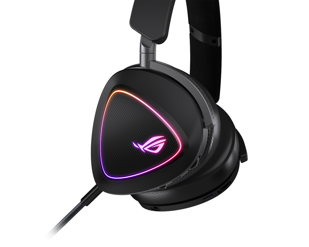 Слушалки ASUS A701 ROG DELTA II Wireless Headset Black 5