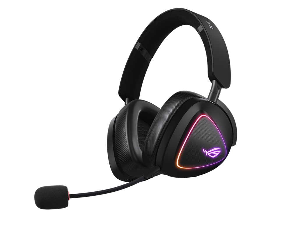 Слушалки ASUS A701 ROG DELTA II Wireless Headset Black 2