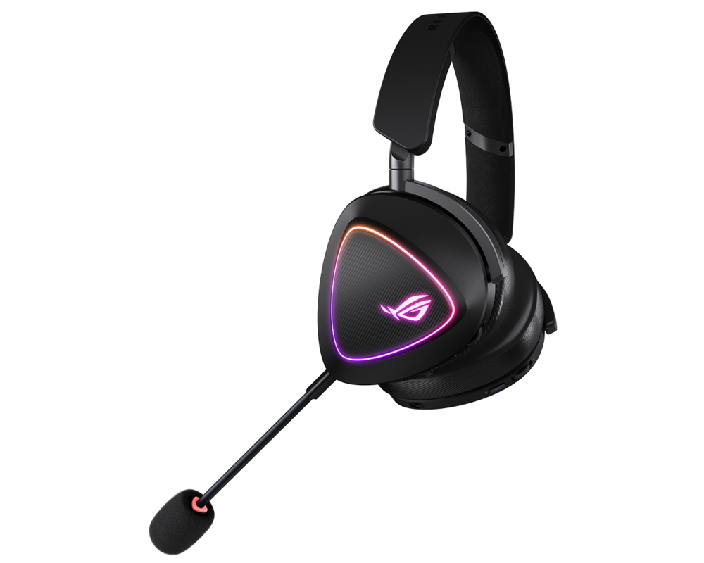 Слушалки ASUS A701 ROG DELTA II Wireless Headset Black 4
