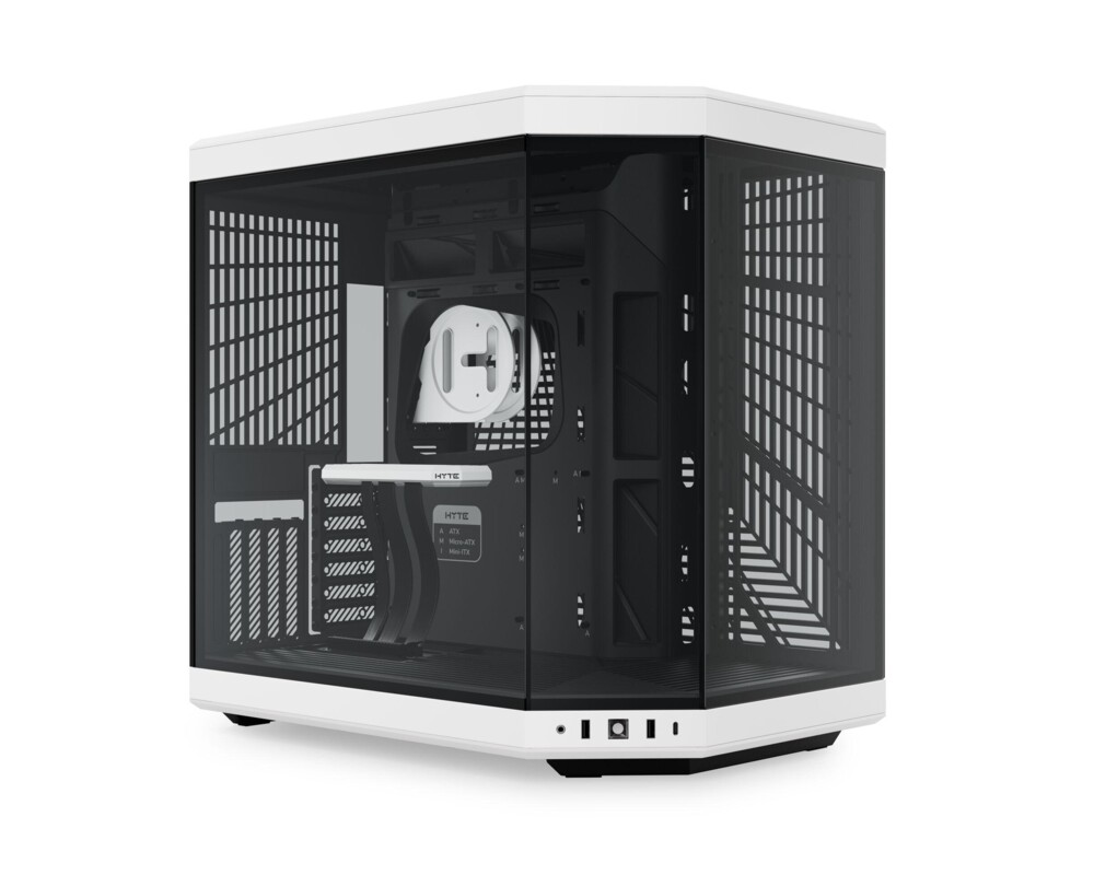 Кутия HYTE Y70 Tempered Glass Black/White
