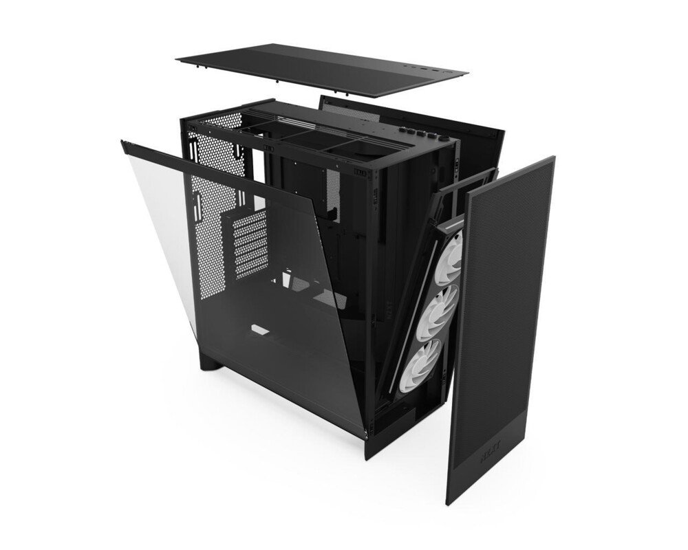 Кутия NZXT H7 Flow 2024 Edition Black 8