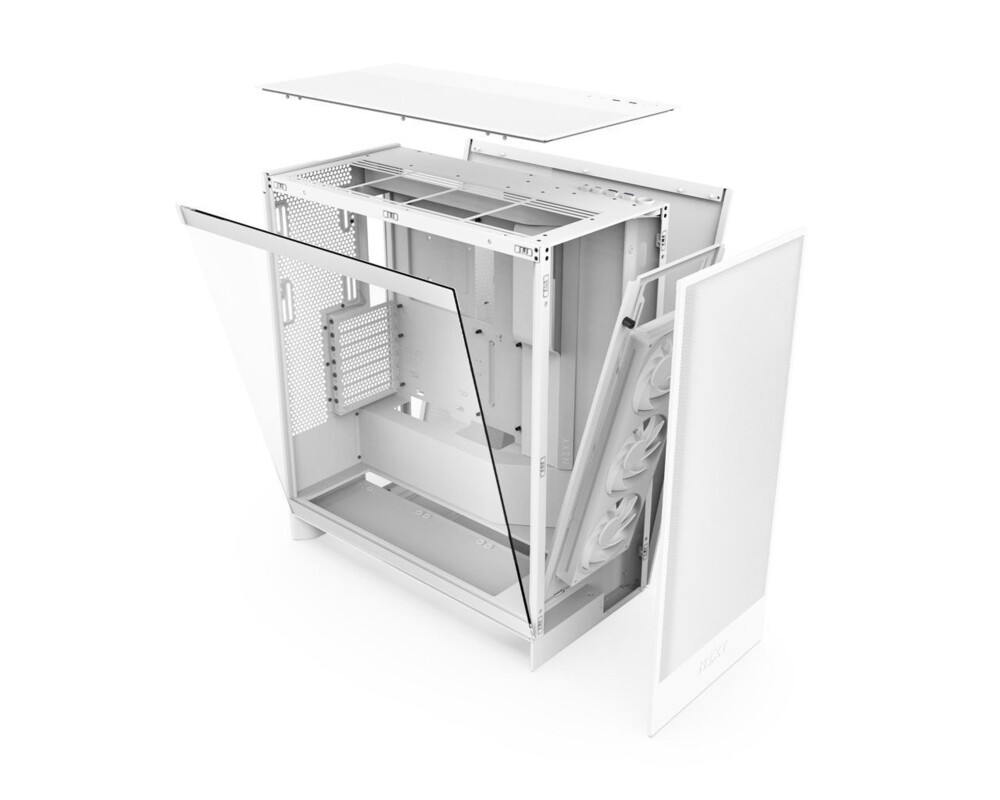 Кутия NZXT H7 Flow 2024 Edition White 8
