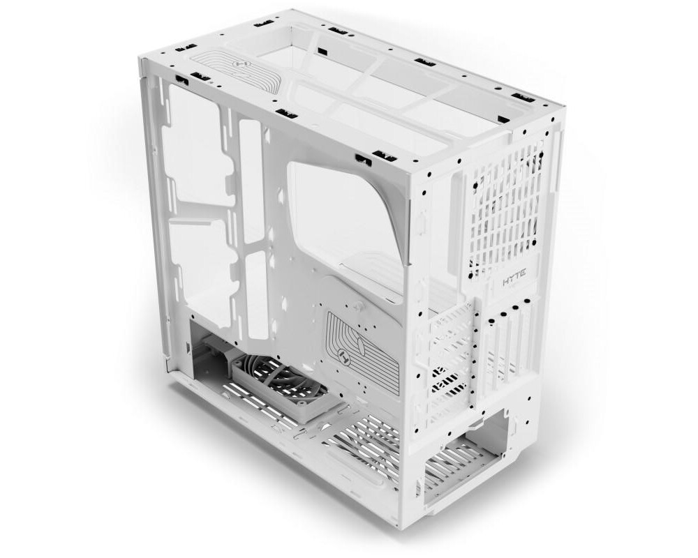 Кутия HYTE Y40 Tempered Glass, Mid-Tower, Бяло 4