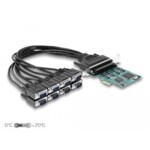<span>Контролер</span> Карта Delock, PCI Express x1 към 8 x Serial RS-232 <span class='catalog-num-in-name'>DELOCK-90411</span> - 