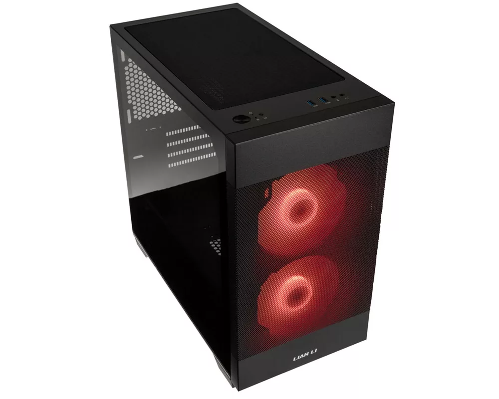 Кутия Lian-Li LANCOOL 205M Mesh Black, Micro-Tower 2