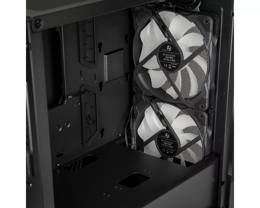 Кутия Lian-Li LANCOOL 205M Mesh Black, Micro-Tower 8