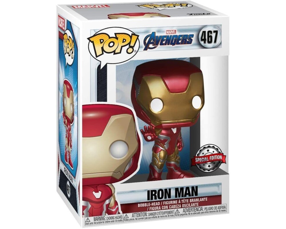 Фигурка Funko Pop! Marvel: Avengers - Iron Man (Special Edition) #467 2
