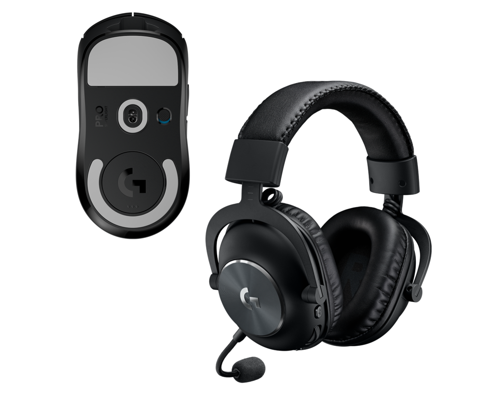 Мишка Бъндъл Геймърска мишка Logitech G Pro X Superlight и Слушалки Logitech G Pro 3