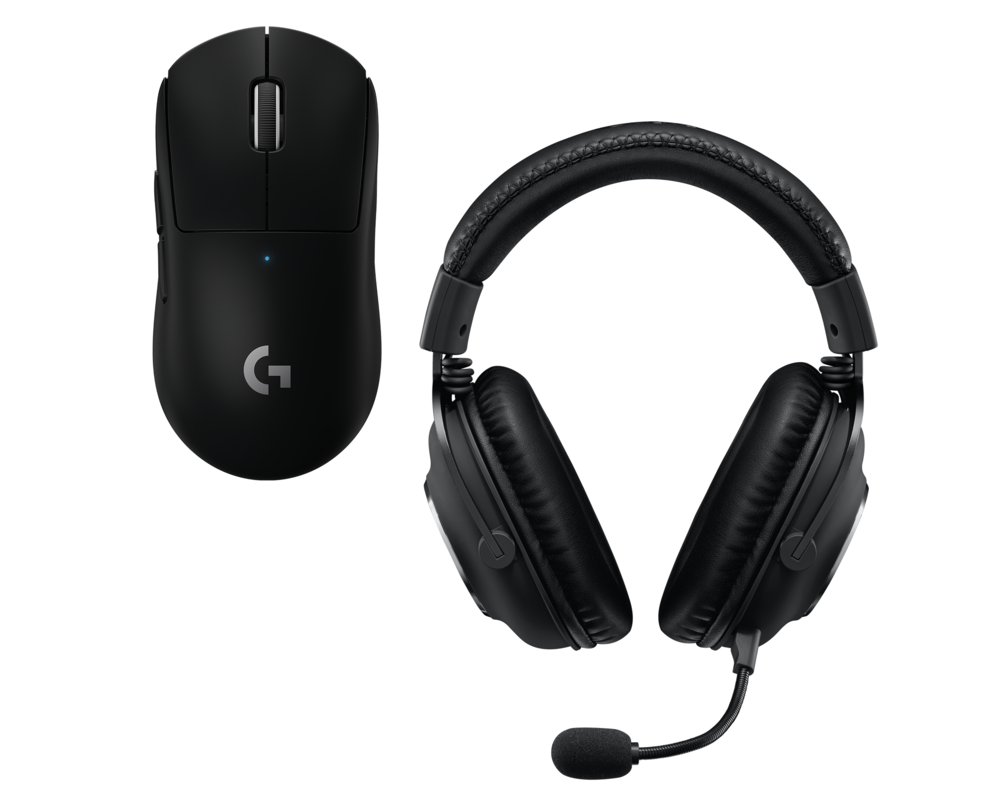 Мишка Бъндъл Геймърска мишка Logitech G Pro X Superlight и Слушалки Logitech G Pro 5