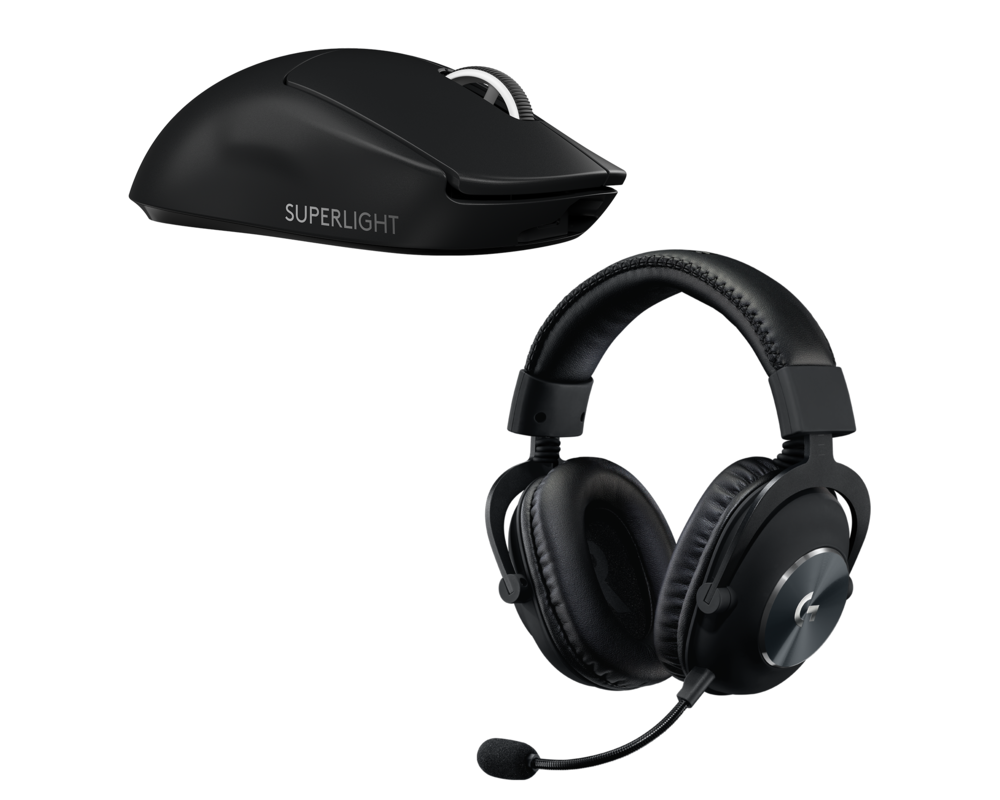 Мишка Бъндъл Геймърска мишка Logitech G Pro X Superlight и Слушалки Logitech G Pro 4