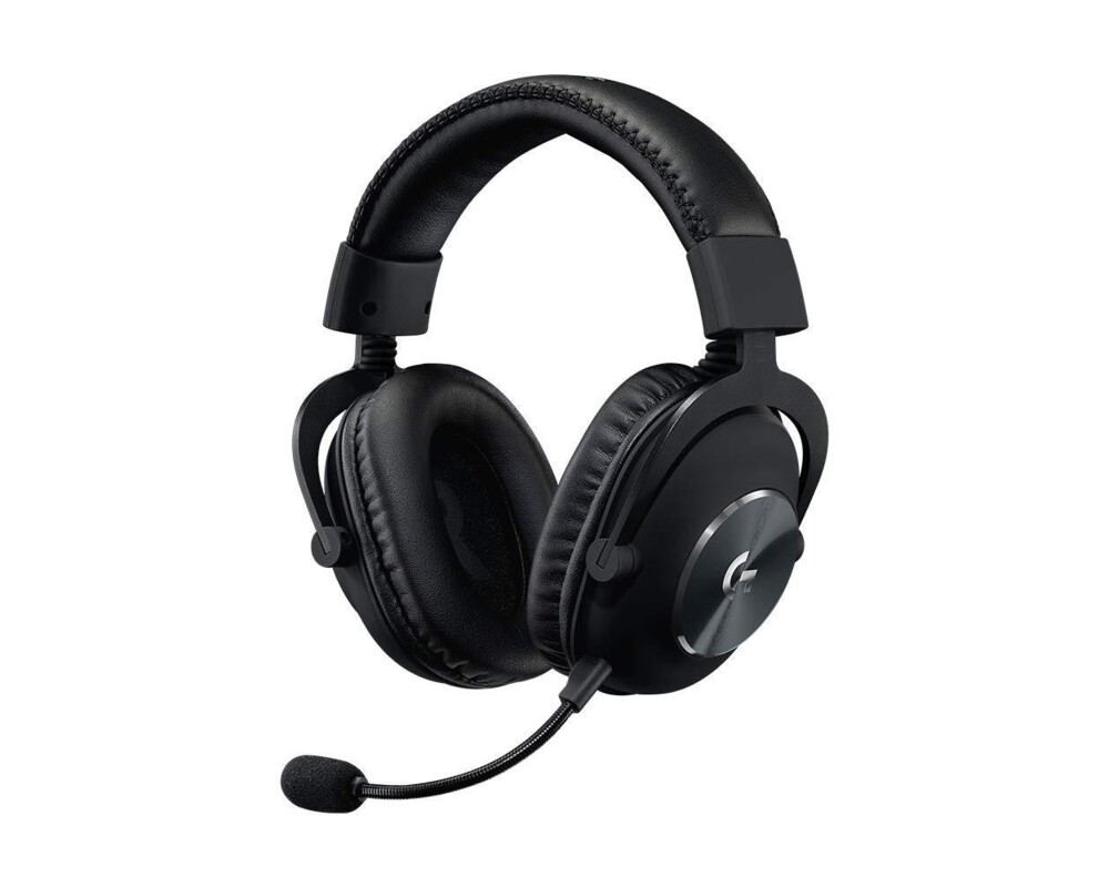 Слушалки Бъндъл Геймърски слушалки Logitech PRO X + Поставка за 2