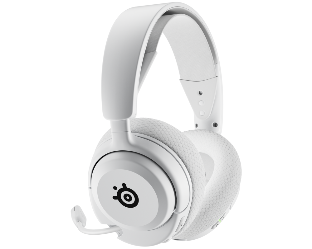 Слушалки Геймърски безжични слушалки SteelSeries Arctis Nova 5 - Бяло 3
