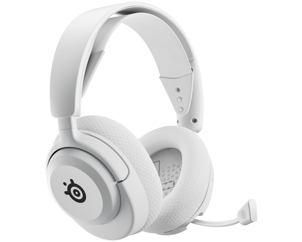 Слушалки Геймърски безжични слушалки SteelSeries Arctis Nova 5P - Бяло 2