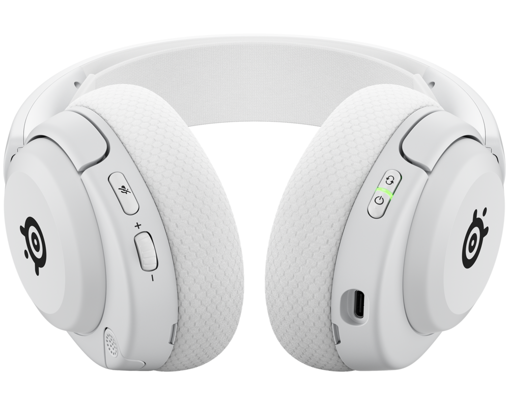 Слушалки Геймърски безжични слушалки SteelSeries Arctis Nova 5P - Бяло 6